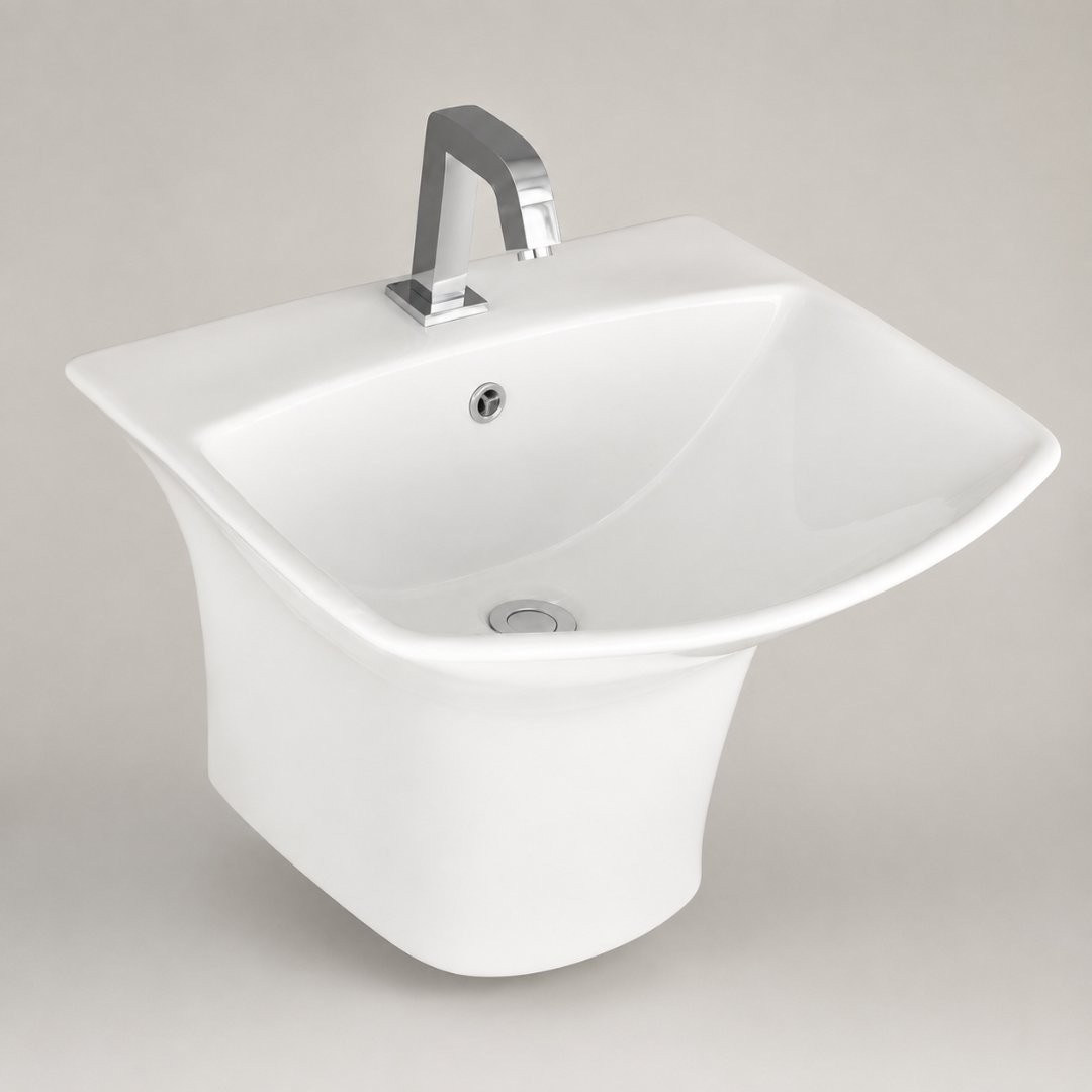 TERRANO One Piece Basin Wash Basin - My Home Studio
